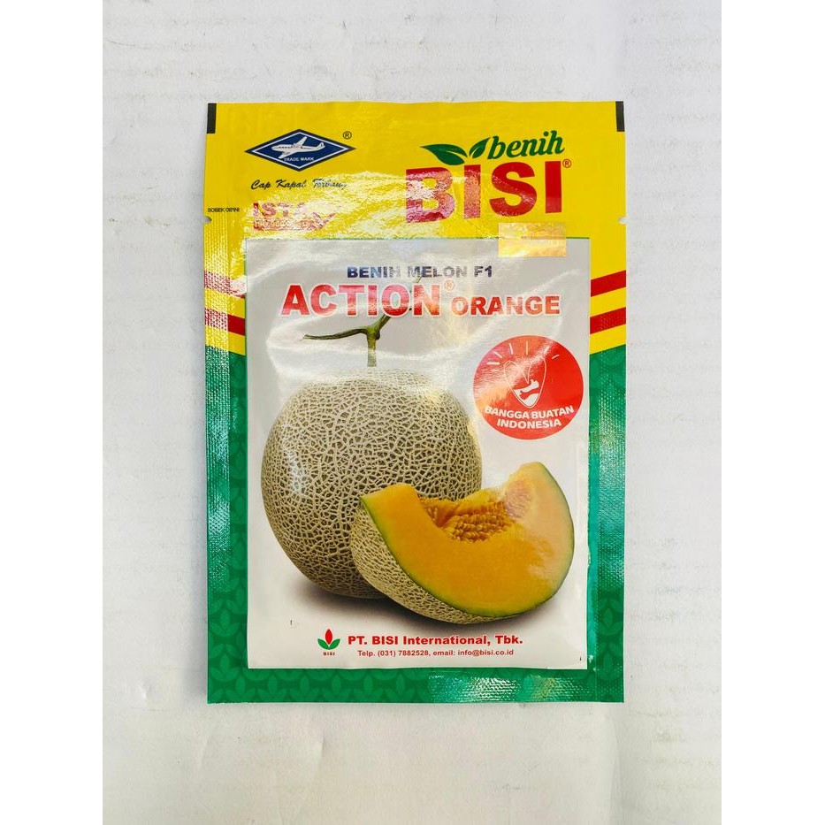 Benih Melon Hibrida F1 ACTION ORANGE 550 biji