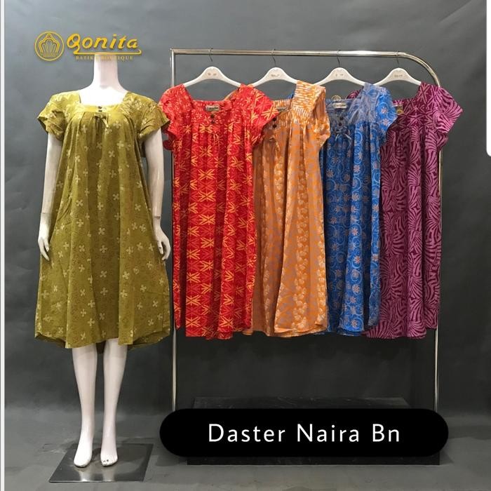 Daster Batik Colet Qonita Pekalongan Halus Ld 110 Lengan Pendek Lucu Motif
