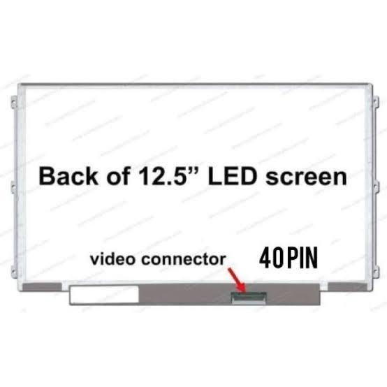 Led Lcd Layar Screen Thinkpad X220 X220I X230 X230I S230 K27 K29 U201 U260 B125Xtn01.0 M125Nwn1 R0
