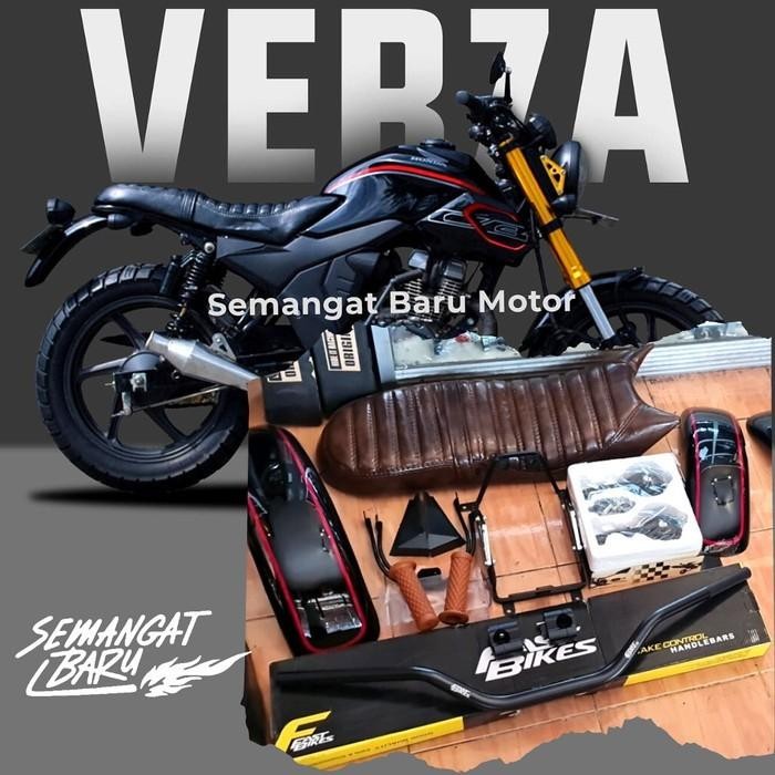 PREMIUM PAKET CUSTOM VERZA TANPA GANTI TANGKI JOK COKLAT
