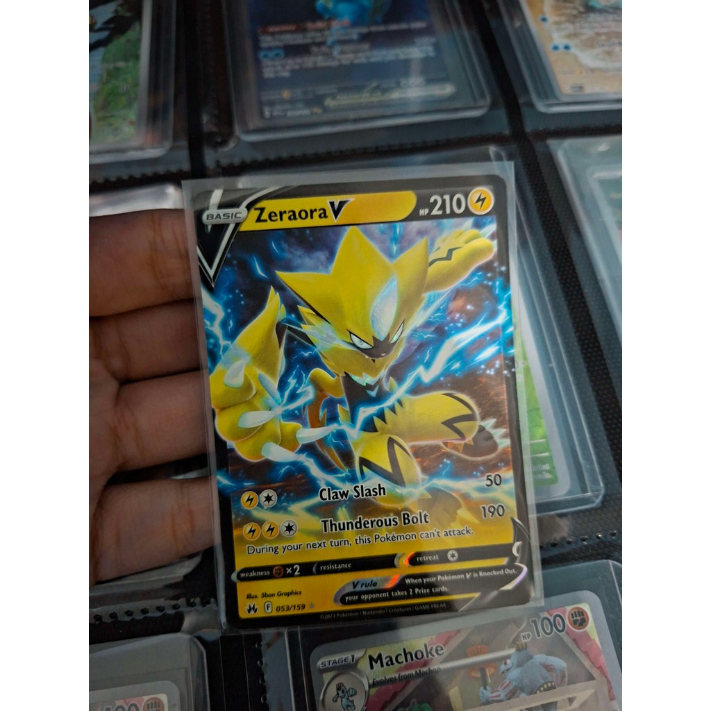 Zeraora V English/Inggris 053/159 Pokemon TCG English
