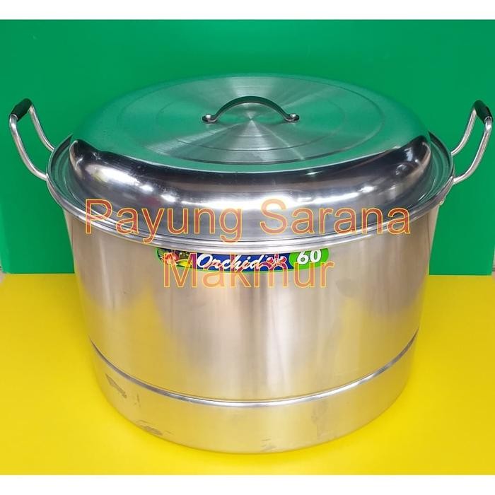 PREMIUM Serba Guna Orchid 60cm / Panci Kukus / Panci Orchid / Dandang Orchid