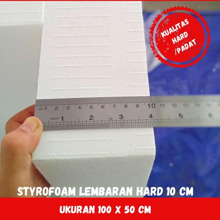 PREMIUM styrofoam lembaran hard tebal 10 cm / sterofoam lembaran hard 10 cm
