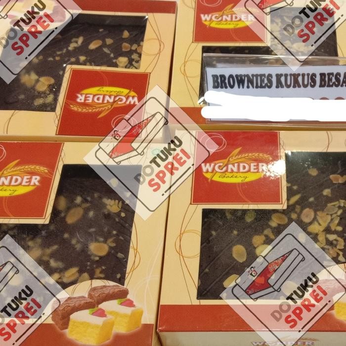 PREMIUM Brownies Kukus Wonder Bakery