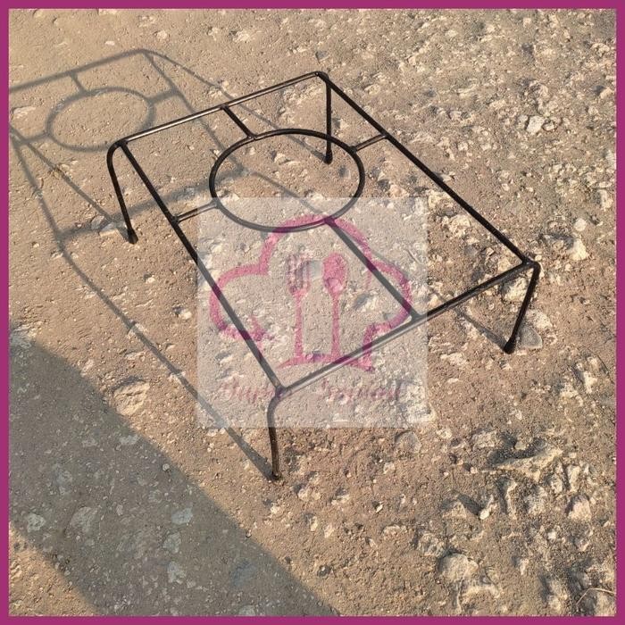 (Allthebest) Tungku kompor rinnai kompor gas 1 &amp; 2 tungku / rangka besi tangkringan kompor rinai