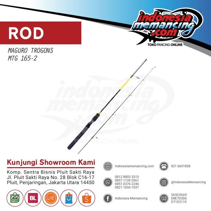 Joran Spinning Maguro Trogons 165Cm