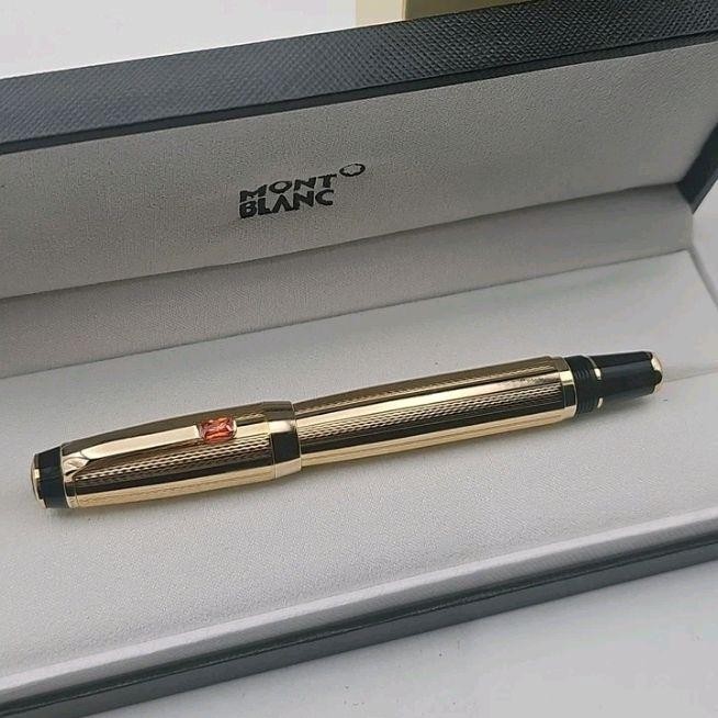 

Pulpen Premium Signature Profesional Platinum Pen Monbl@nk Boheme Exlusive Gratis Grafir Nama Dan
