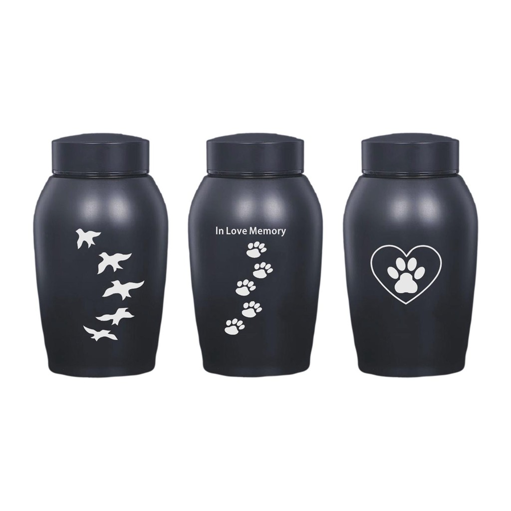 Pet Ashes Urn Keepsake Final Comforting Resting Place Stainless Steel Supplies Storage Kit Burial