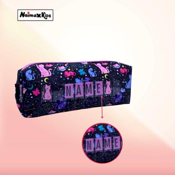 

Pencil Case Custom Nama Naimax kids Pencil case premium perempuan Alat Pencil Stationery Tulisl