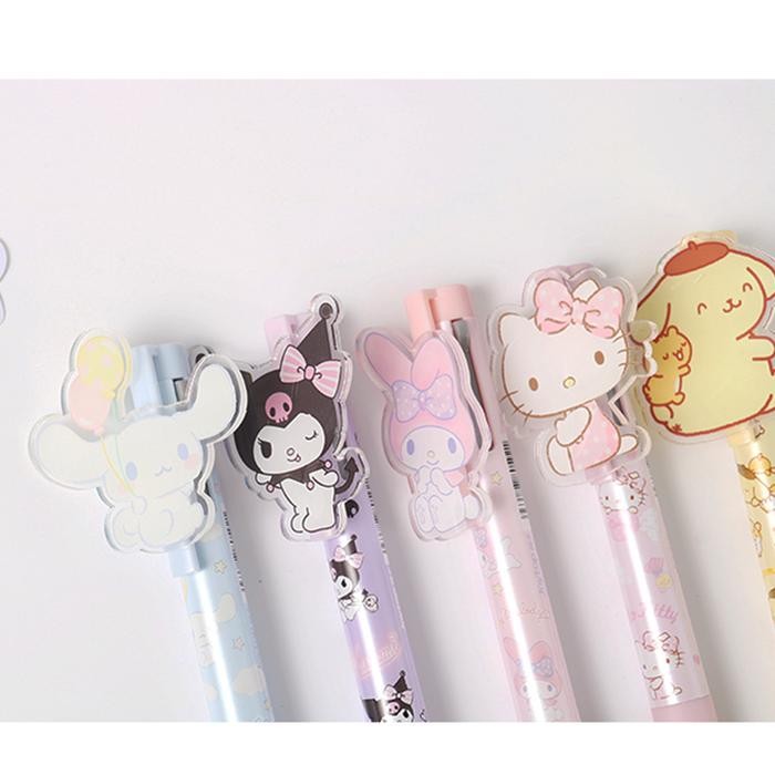 

MIMIMOO Pulpen 0.5mm 3 Warna Karater Lucu Sanrio Edition