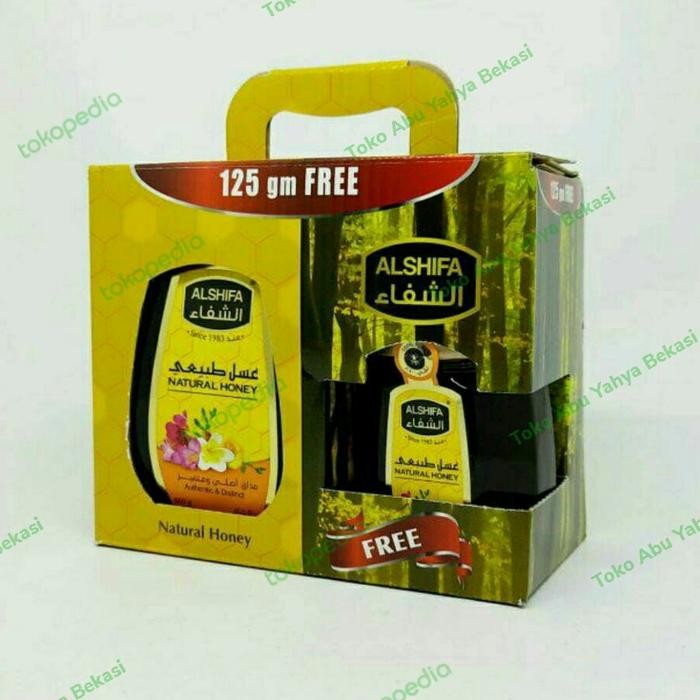

Paket Madu Al Shifa Free 500Gr + 125Gr 100% Original