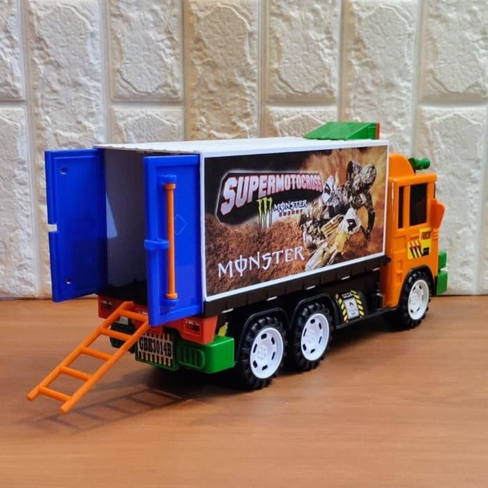 MAINAN ANAK MOBIL TRUK BOX KONTAINER / MOBIL TRUK BOX KONTAINER