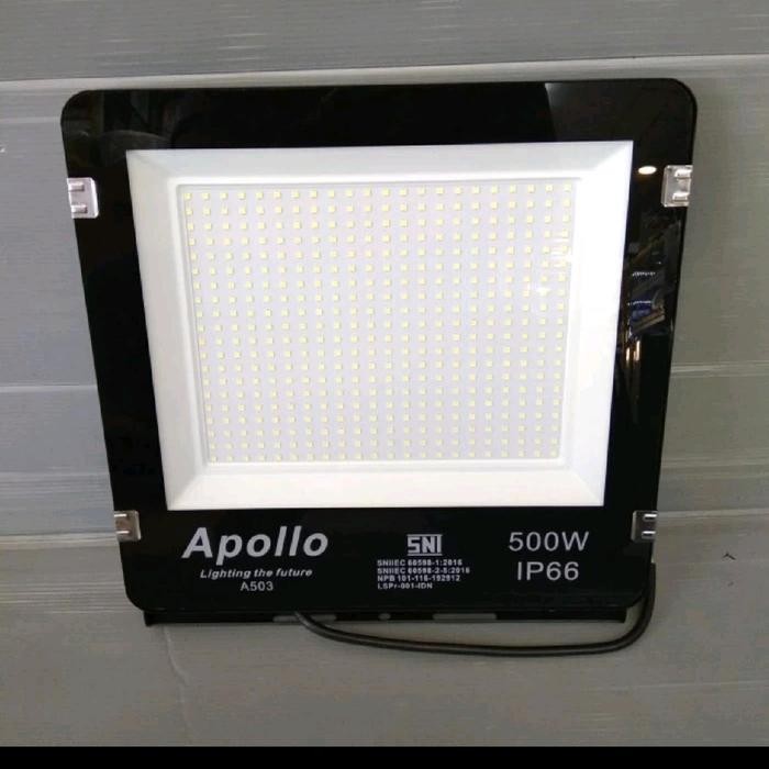 LAMPU FLOODLIGHT APOLLO 500WATT 500W 500 WATT PUTIH FLOOD LIGHT LAMPU SOROT