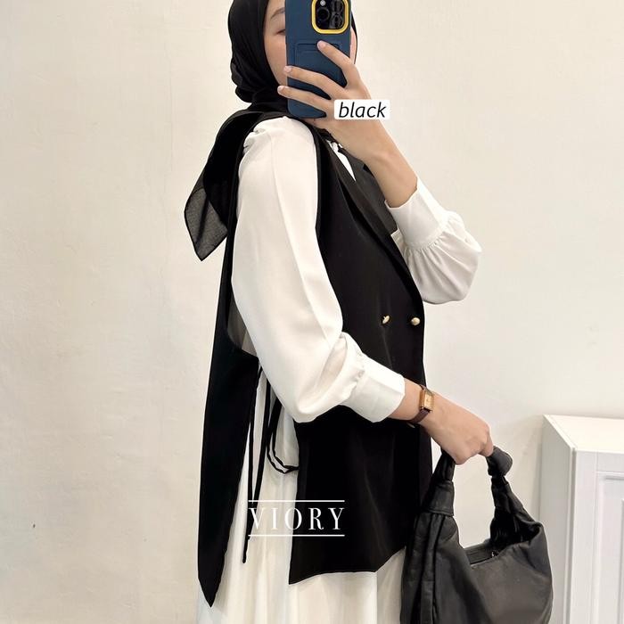 JEMA VEST / Rompi Wanita / Outer tanpa lengan / Vest Polos