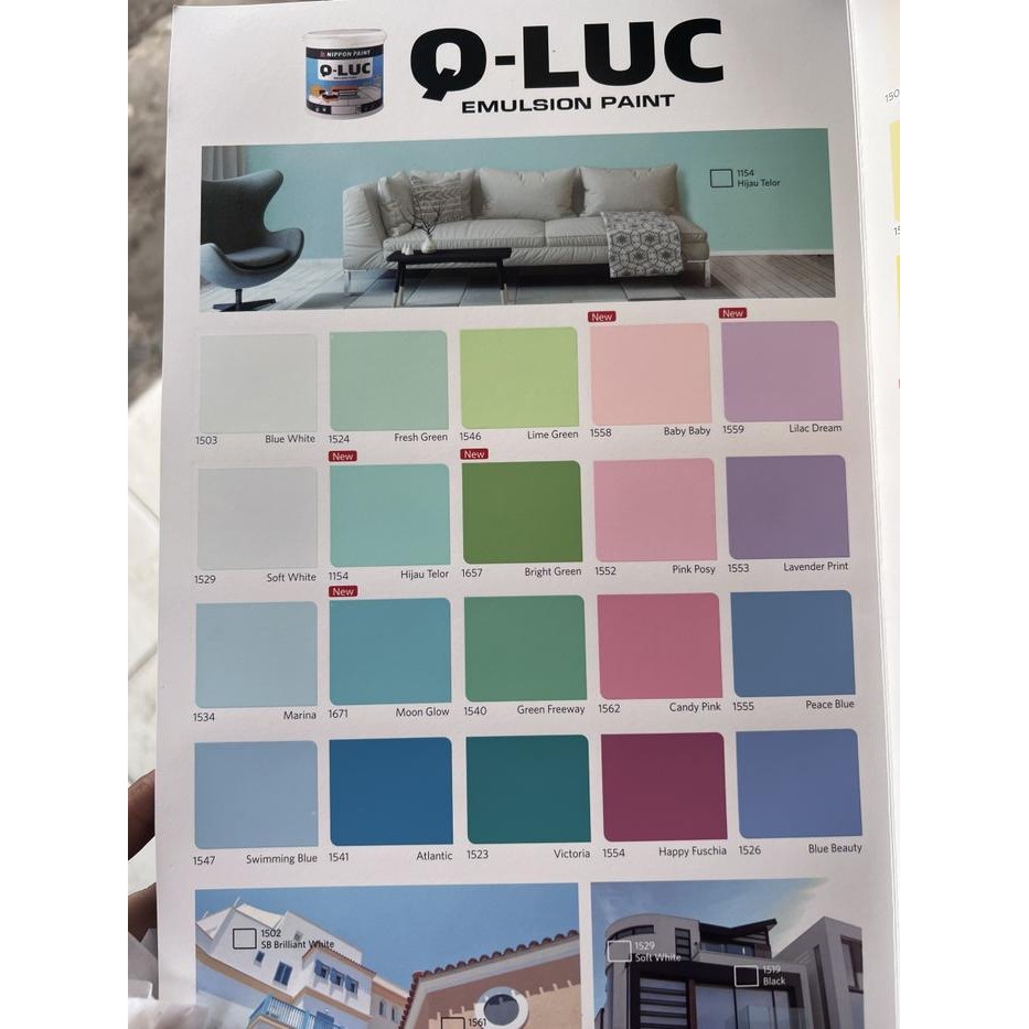 CAT TEMBOK NIPPON PAINT QLUC Q-LUC Q LUC 18 KG ( GOSEND ONLY )