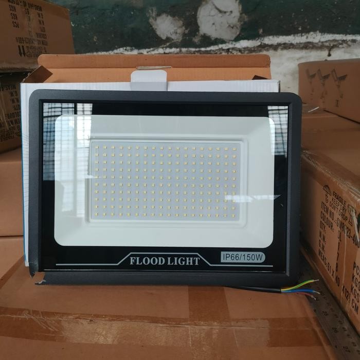 LAMPU SOROT LED 200W LED FLOOD LIGHT 200WATT TEMBAK OUTDOOR 200 WATT