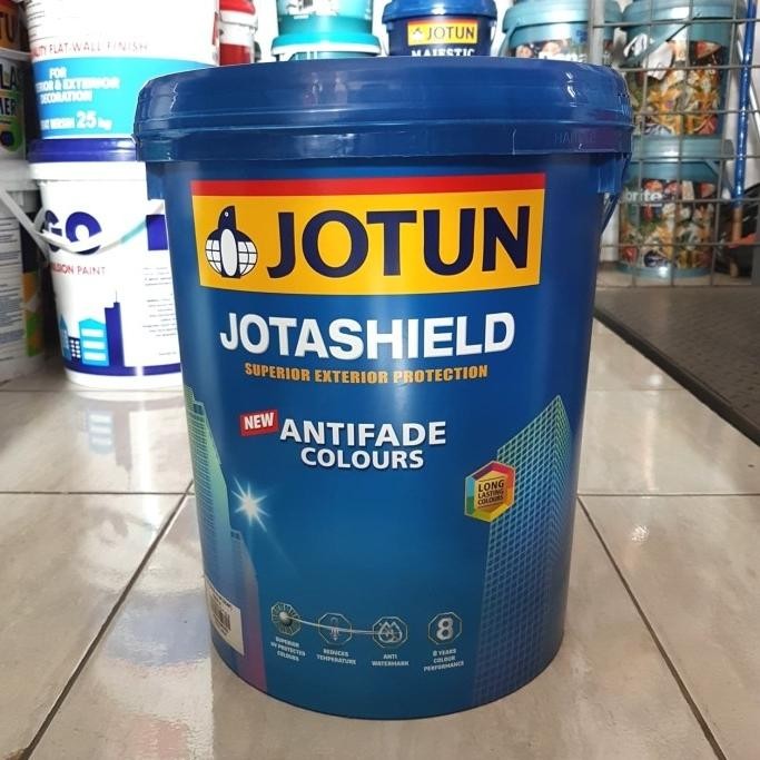 CAT TEMBOK EXTERIOR JOTUN JOTASHIELD ANTIFADE PUTIH(CHI) 20LTR