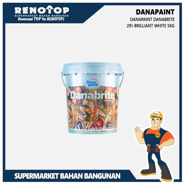 DANAPAINT DANABRITE 281-BRILLIANT WHITE 5KG