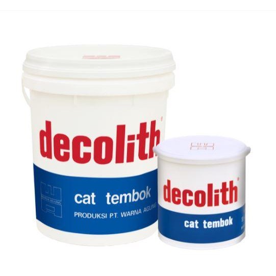 CAT TEMBOK DECOLITH SEMUA WARNA UKURAN 5 KG