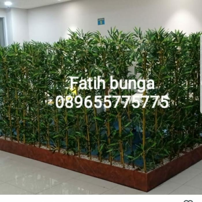 PARTISI BAMBU/ORDERAN PARTISI/POHON PLASTIK
