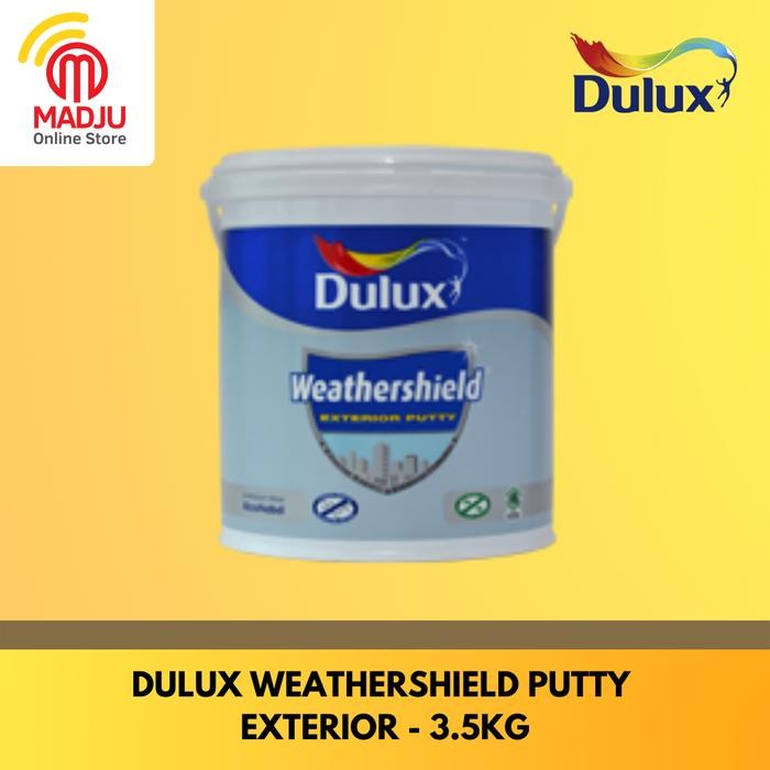 DULUX WEATHERSHIELD PUTTY EXTERIOR - UKURAN 3.5KG