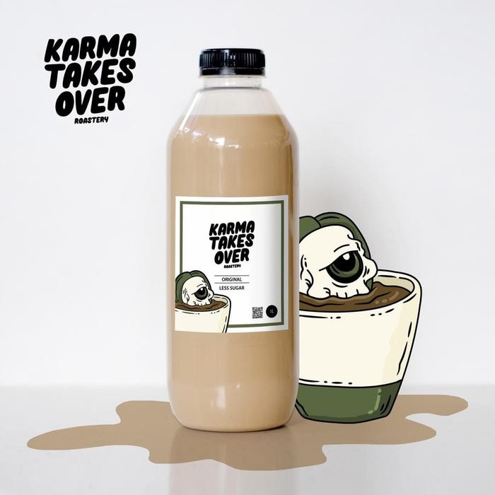 

MARI MILIKI- KOPI SUSU KARMA TAKES OVER - 1L - LESS SUGAR (INSTANT/SAME DAY ONLY)