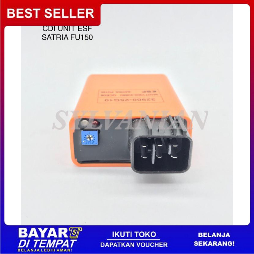FREE ONGKIR CDI UNIT SATRIA FU 150 ADJUSTABLE ESF BISA COD