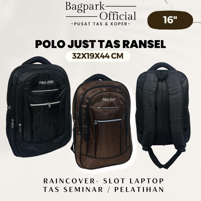 Tas Ransel Polos Tas Sekolah Tas Seminar Ransel Anak Sekolah Polo Just