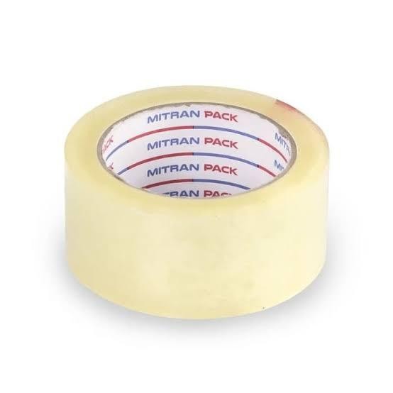 

PROMO! Lakban Mitran Pack 45mm OPP TAPE Bening & Coklat 1 Dus isi 72 Pcs