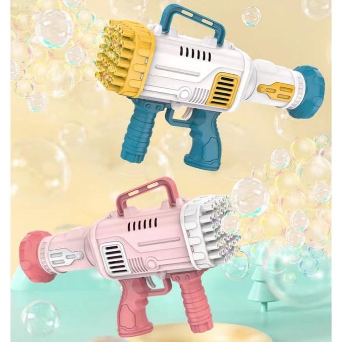 45 Lubang Automatic Bubble Gun/ Mainan Bubble Gelembung Jumbo Automatic