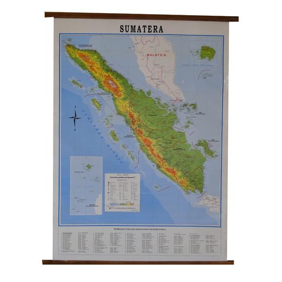 

PROMO! Peta Pulau Sumatera (Bingkai)