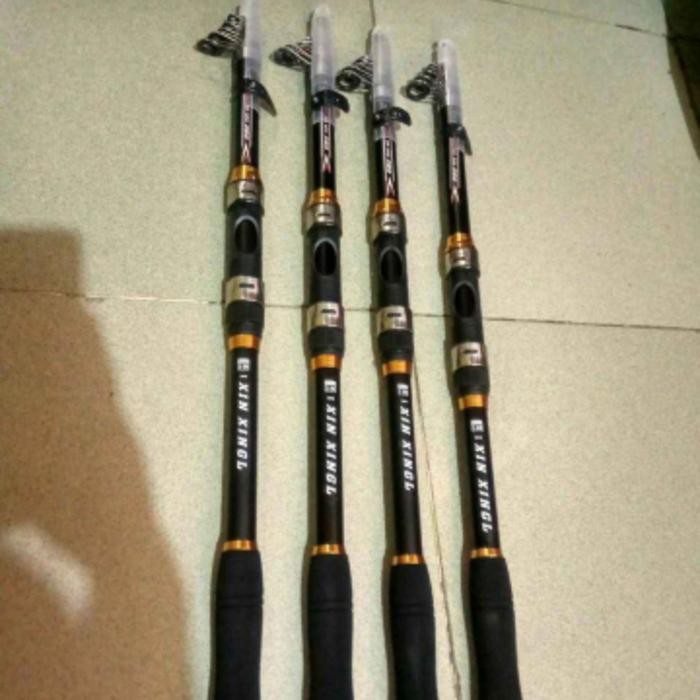 Joran Pancing Bahan Carbon Fiber Import Original Murah