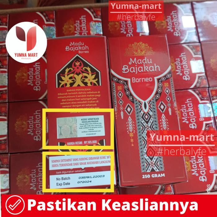 TOP" MADU BAJKAN BORNEO TEUKU WISNU ASLI ORIGINAL HONEY BAJAKAH TERBARU