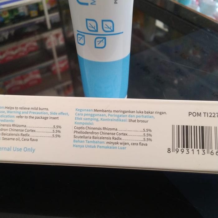 TOP" MEBO SALEP LUKA BAKAR MEBO OINTMENT 20 GR