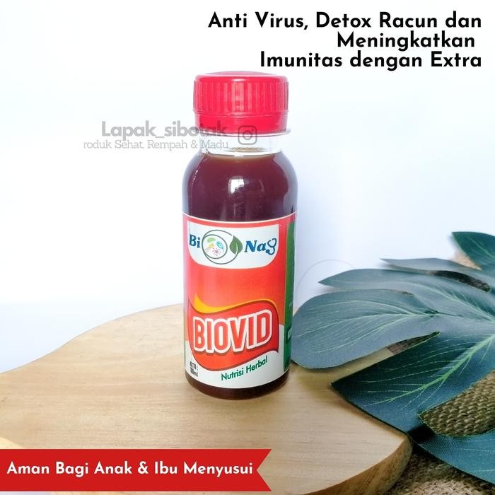 TOP" CAIRAN NUTRSI HERBAL BIOVID / CEGAH DAN OBATI