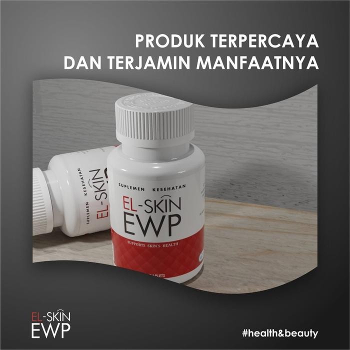 TOP" SUPLEMEN KULIT EL SKIN EWP EL SKIN COLLAGEN