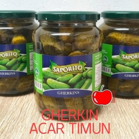 

SAPORITO GHERKIN 670gr - Acar timunn