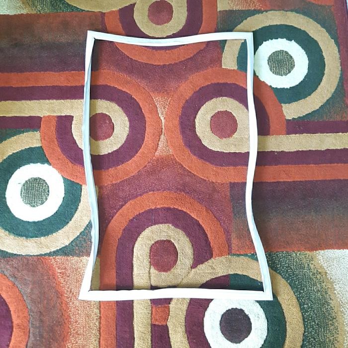 Karet Magnet Pintu Kulkas Sharp Original 2 Pintu Bagian Bawah Asli Ori