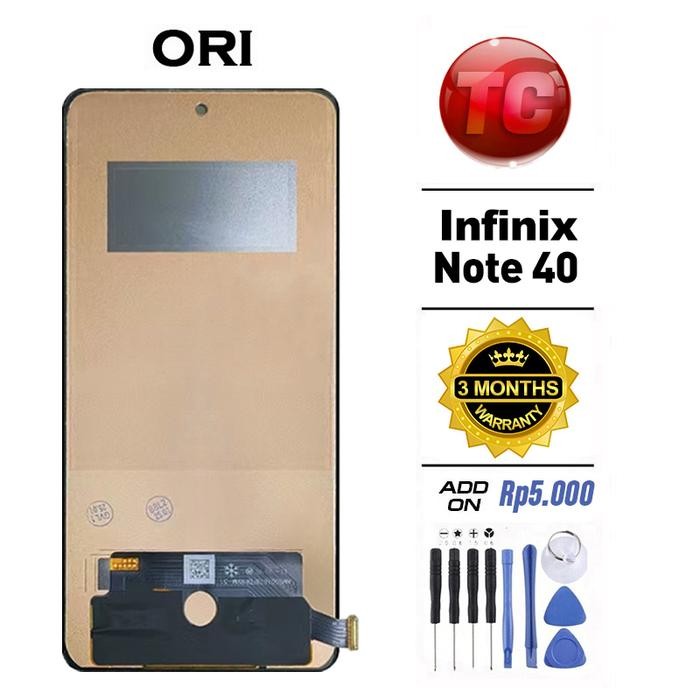 ORIGINAL LCD INFINIX NOTE 40 ASLI LAYAR HP TOUCHSCREEN SENTUH VERSI TINGGI COD