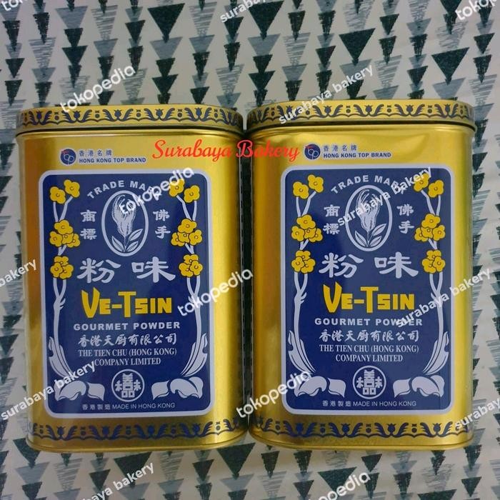 

Vetsin HongKong / Ve Tsin Gourmet Powder HongKong 2250gr(KALENG BESAR)