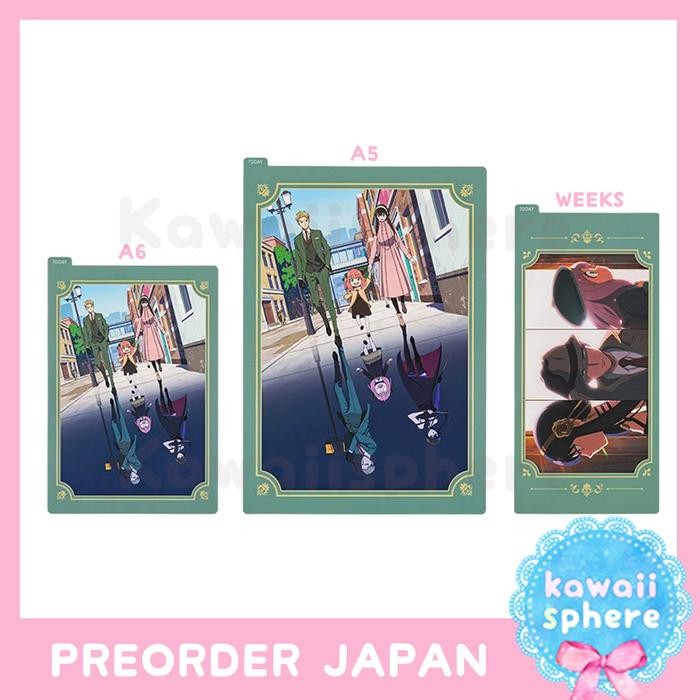 

Hobonichi Pencil Board Spy x Family A5 / A6 / Weeks Tatakan Menulis Planner Preorder