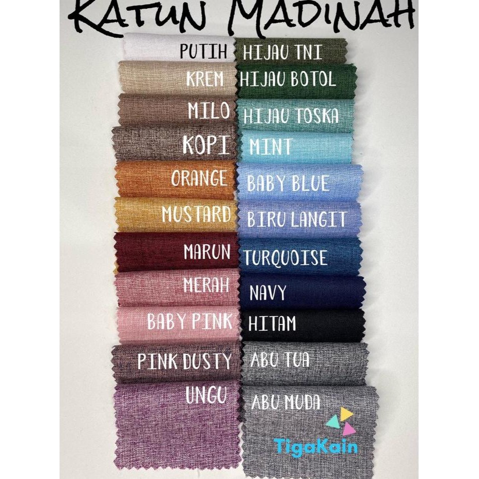 

1 METER KATUN MADINAH/ MADINAH COTTON KODE 497