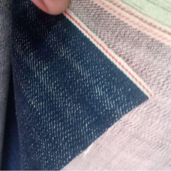 BEKARO BOBBER DARK BLUE RED LINE SELVEDGE 15,5OZ KODE 327