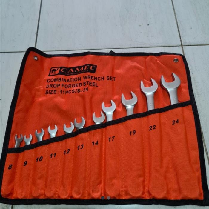 Kunci Ring Pas Camel Set 11 Pcs