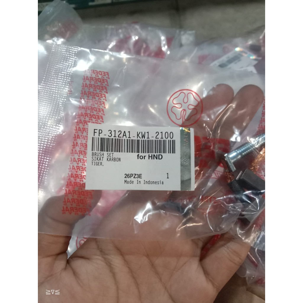 FEDERAL COOL BRUSH / ARANG STATER / BROSTEL HONDA TIGER FP-312A1-KW1-2100