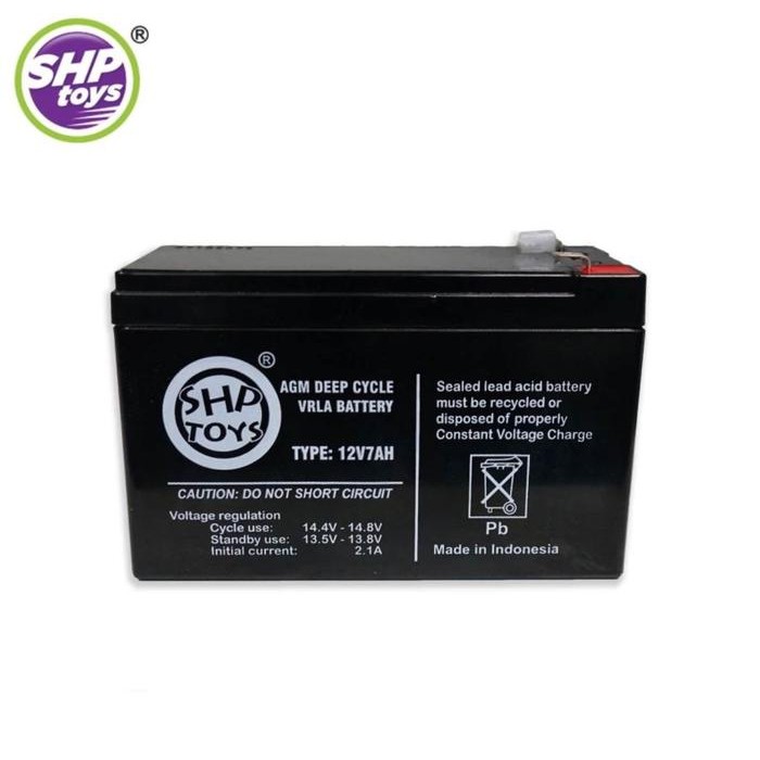 SHP Toys Sparepart Baterai Mainan Mobil Aki Volta By SHP Toys