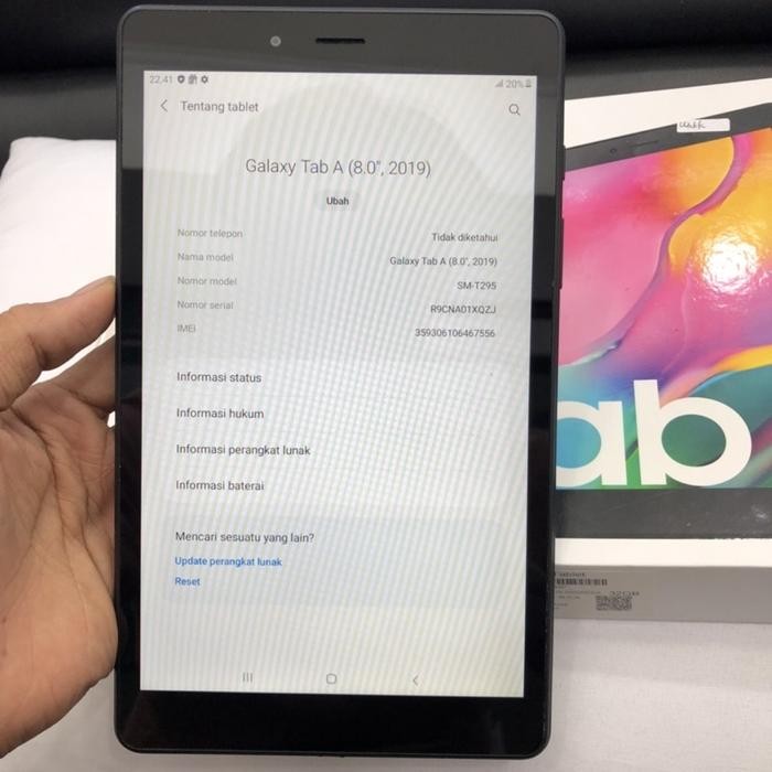 [Expert] Samsung Tab A8 LTE 2019 Second