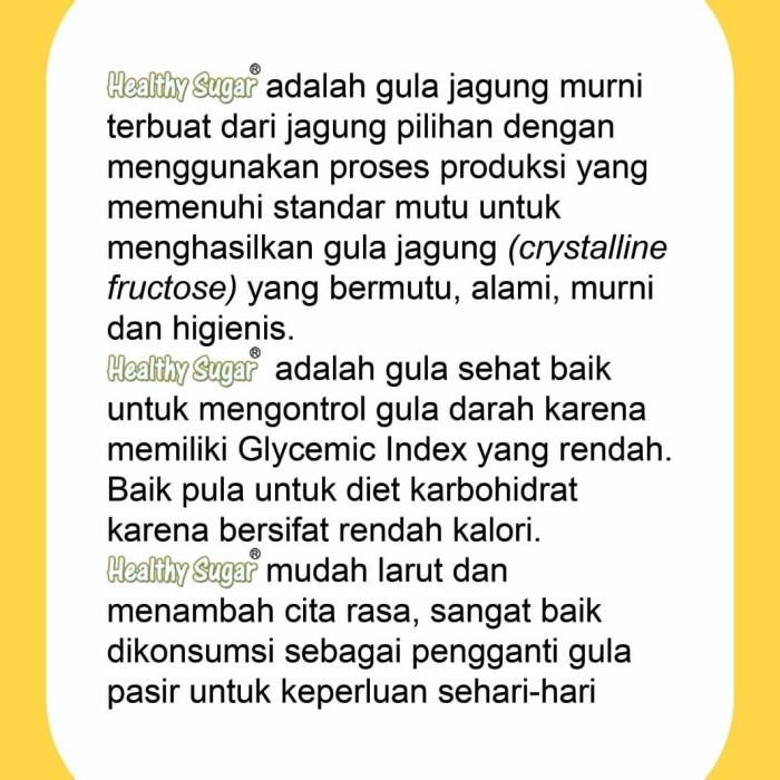 

(Allthebest) Gula Jagung Healthy Sugar 500grm