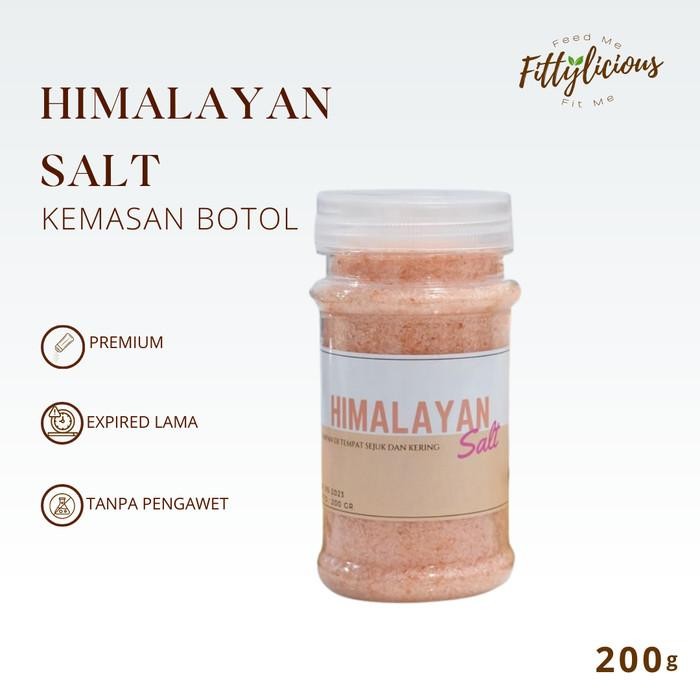 

(Allthebest) Himalayan Salt Botol 200gr / Garam Himalaya Botol 200gr