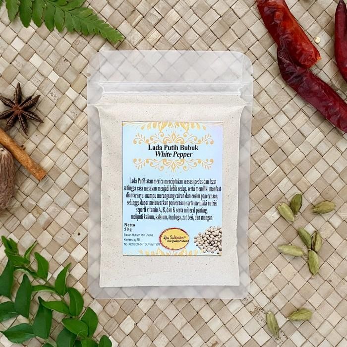 

(Allthebest) Lada Putih Bubuk / White Pepper Powder Pilihan Abu Sulaiman